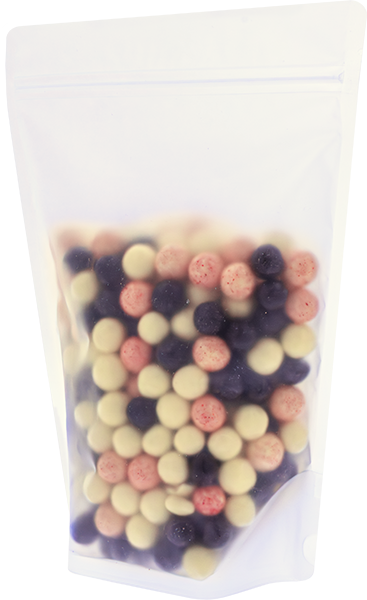 Standbodenbeutel transparent