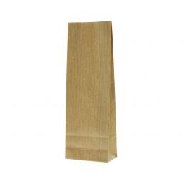 Blockbodenbeutel Kraftpapier 2-lagig (100% recycelbares Papier) - braun