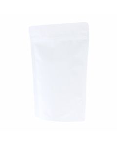Standbodenbeutel - matt weiss - 190x265+{55+55} mm (1,3-1,4lt)