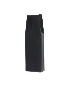 Seitenfalten-Kaffeebeutel - matt schwarz - 1 kg (135x390+{40+40} mm)