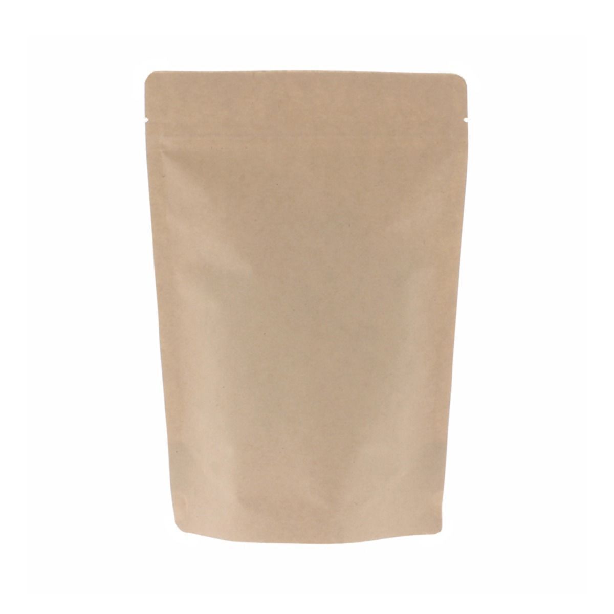 Standbodenbeutel Kraftpapier - braun