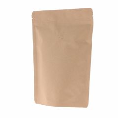 Kaffeebeutel Kraftpapier - braun - 70 gr (110x170+{35+35} mm)